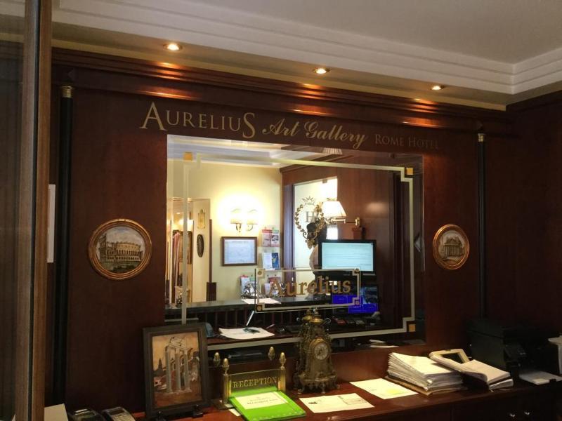 Aurelius Art Gallery Hotel Roma Exterior foto